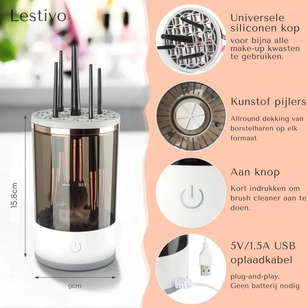 CleanBrush ™| De ultieme brush cleaner