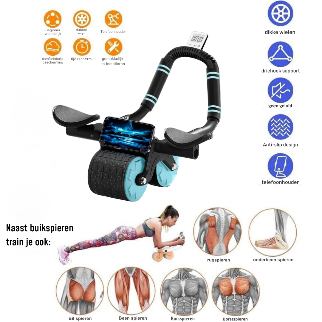 Sixpack roller™ - Creëer de sixpack die je altijd hebt willen hebben, nu thuis!