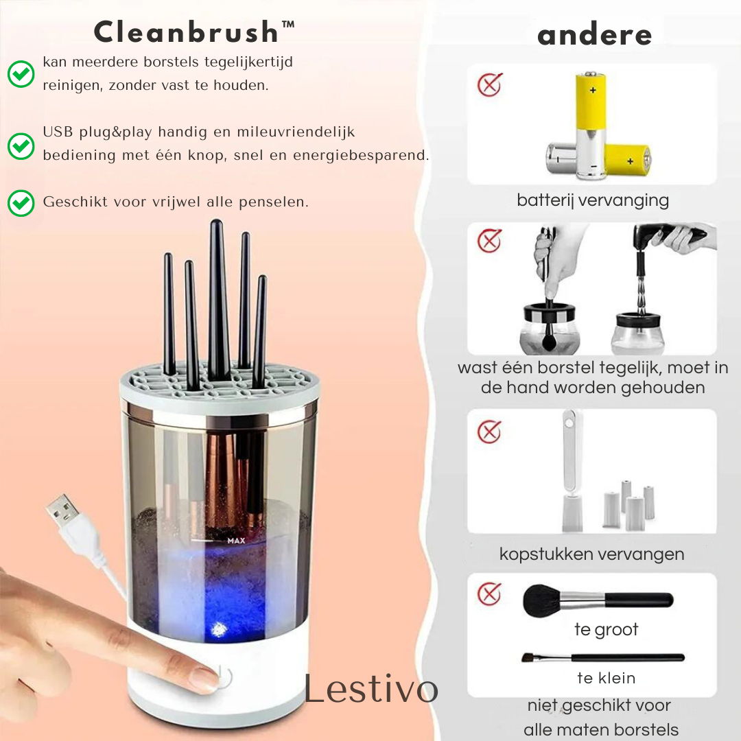 CleanBrush ™| De ultieme brush cleaner
